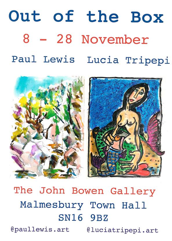 Out of the Box - An Exhibition of Art by Paul Lewis & Lucia Tripepi